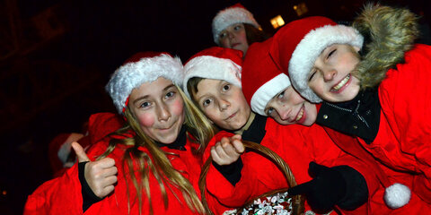 Julemanden kom til Aarhus 