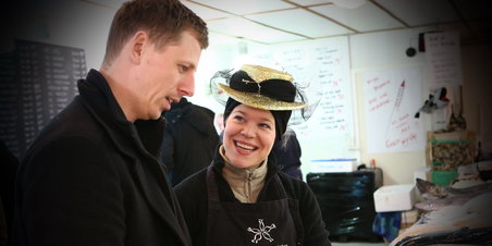 Nytårstorsk - igen i år gik det i fisk