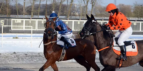 Årets første løb på Jvb i smukt solskin