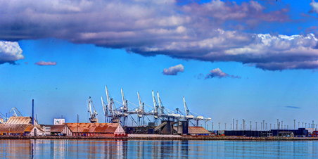 Autofocus på foråret syd for Århus - højre side