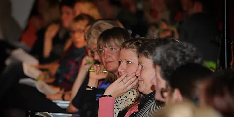 Brudekjole show på Sabro Kro