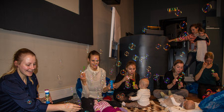 Babyrytmik på biblioteket