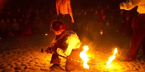 Den Gamle By i Flammer