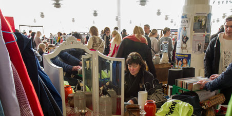 Flagstang markeder i Musikhuset 