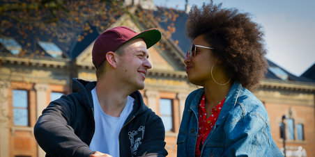 Sol over Århus på en smuk Påskesøndag 