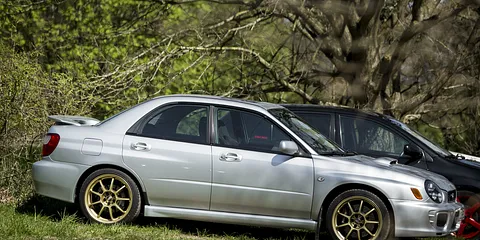 Bil træf på Moesgaard strand