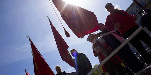 1. Maj demonstration