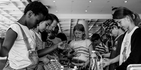 Foreningen Grønlandske Børn inviterede onsdag klassekammeraterne til workshop