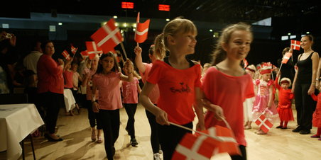 Afdansningsbal i Arena i Randers