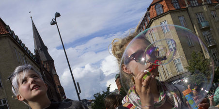 Flash mob Banegårdspladsen