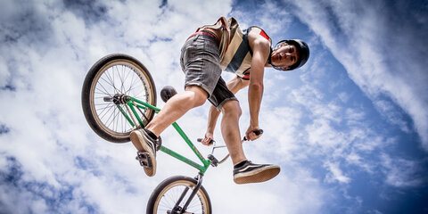 Aarhus Dirt Jump Park i 30 graders varme