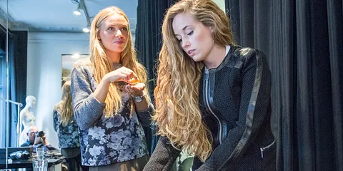 Mode, Champage og foredrag hos SAND