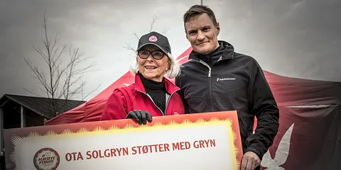 Hjerteløbet 2014 start og mål