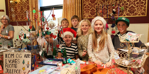Julemarked i Hjortshøj forsamlingshus