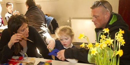 Familie Påsketur, i Den Gamle By