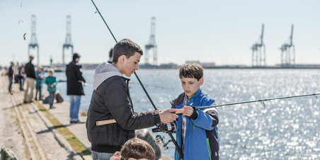 Den blå Rambla, Fiskehygge for familien