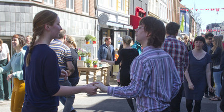 Marked i Jægergårdsgade