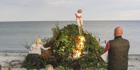 Sankt Hans bål på Fedet