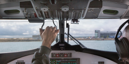 På tur med vandflyveren fra Aarhus til København