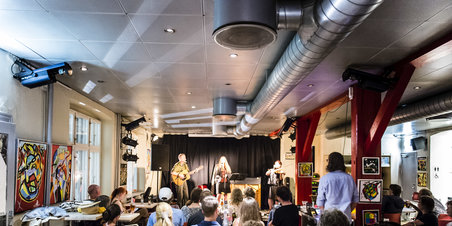 Aarhus Sangskriver Værksted koncert på Gyngen