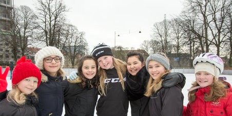Skøjtebanen ved Musikhuset