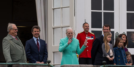 Dronningen Margrethes fødselsdag Aarhus 2017