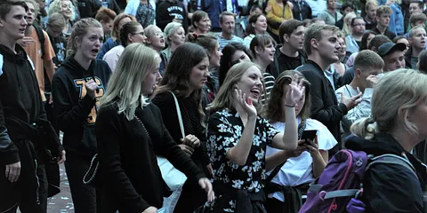 Fed fredag i Tivoli Friheden