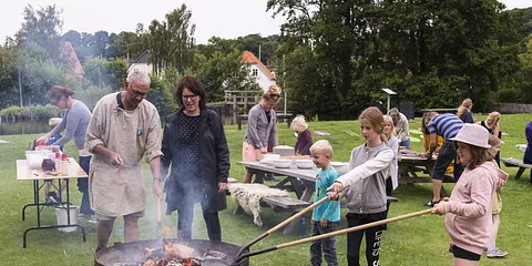 Viking for en dag på Odder Museum