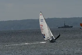 Hempel sailing world championships Egå, Test event