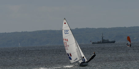 Hempel sailing world championships Egå, Test event
