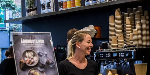 Åbning af Lagkagehuset i Magasin