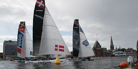 Katamaraner i Aarhus Havn