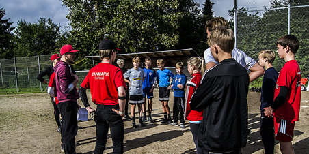 Skæring Skole spiller baseball