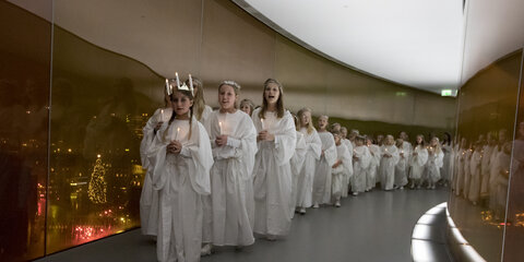 Lucia optog på ARoS