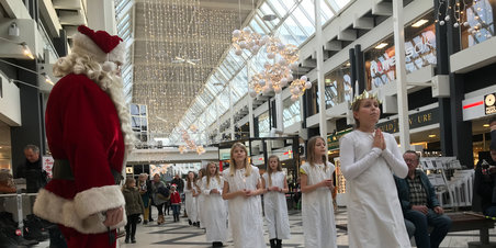 Julestemning i Viby Centret