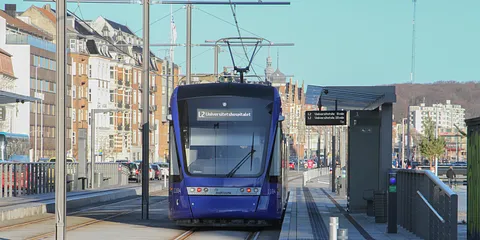 Letbane-fest på Aarhus havn.