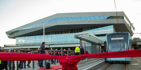 Åbningen af Aarhus Letbane 21-12-2017