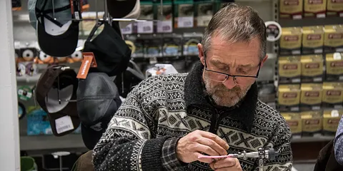 Fluebinding - en passion for lystfiskere