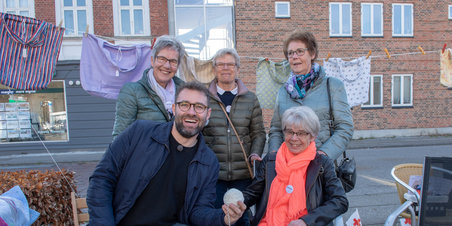 Smid tøjet i Hinnerup