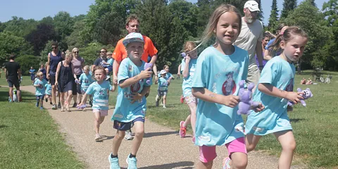 Fri For Mobberi Børnestafetten 2018 - ude på ruten