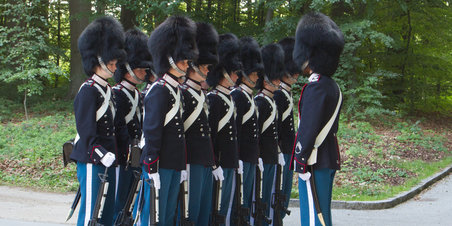 Livgarden på Marselisborg slot