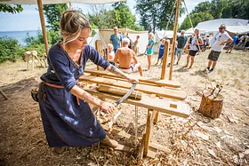 Vikingetræf Moesgaard 2018 - søndag