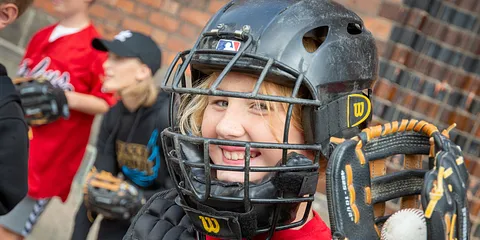 Amerikansk rundbold på Store Torv