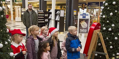 Julemanden i Viby centeret