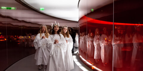 Danmarks smukkeste Luciaoptog på Aros