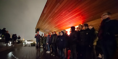 Skt. Clemens Drengekor på Salling Rooftop 