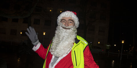Aarhus 1900 sidste træningstur om juletræet