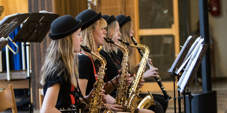 Blæserkoncert i Rådhushallen