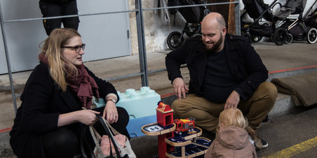 Spilopmarked på Godsbanen