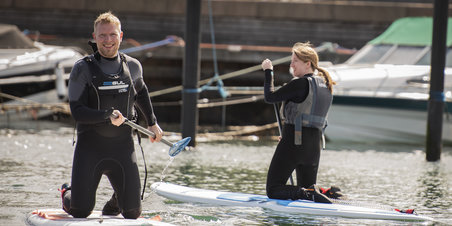 Stand Up Paddle Course & Sauna og meditation i koldt vand med Win Hof